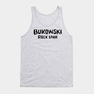 Rock Star Writer Charles Bukowski Tank Top